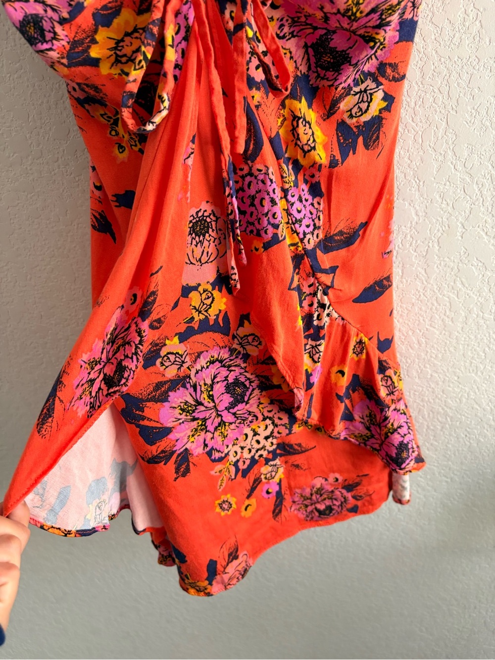 Free People "Happy Heart" Mini Dress SMALL - Picture 3 of 7